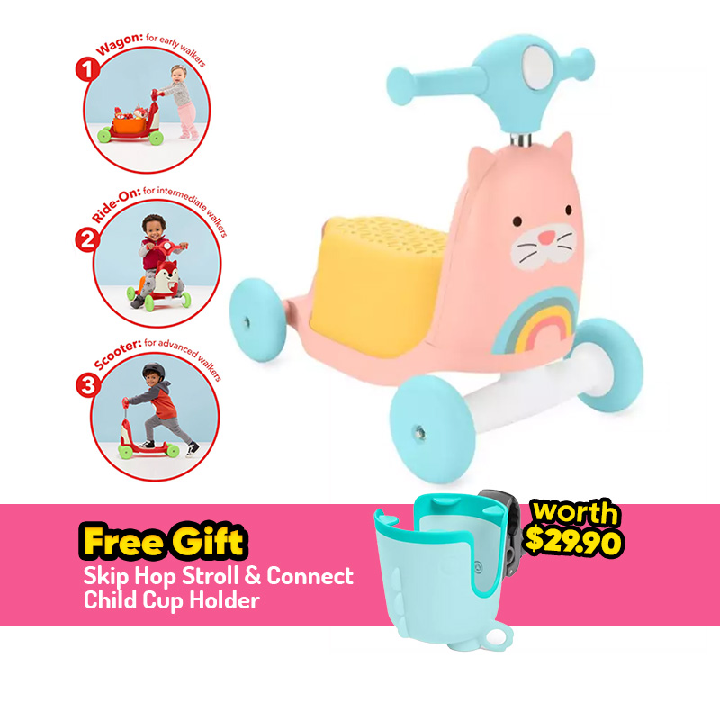 Skip Hop Zoo Ride-On + FREE GIFT